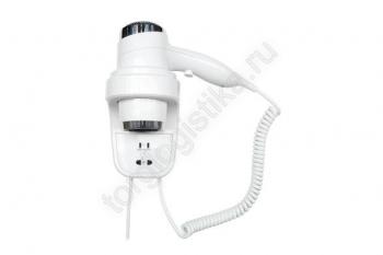 Фен настенный для сушки волос NOFER 02012.W с 2 режимами работы - Торг-Логистика