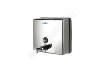 Диспенсер для мыла INOX глянцевый квадратный 1200 мл, 03004.B - Торг-Логистика