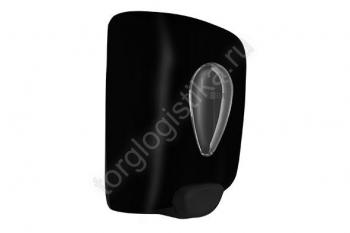 Диспенсер для мыла Classic пластиковый чёрный 1000 мл. 03036.N - Торг-Логистика