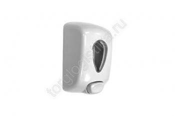 Диспенсер для мыла Classic пластиковый белый 1000 мл. 03036.W - Торг-Логистика