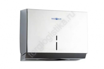 Диспенсер для бумажных полотенец из нержавеющей стали матовый Nofer 04005.S - Торг-Логистика
