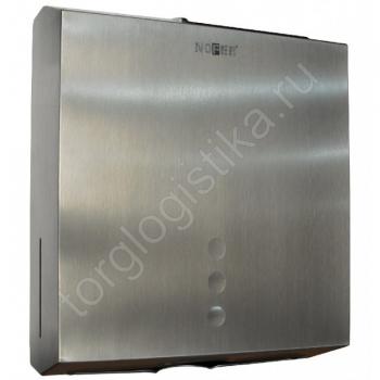 Диспенер для бумажных полотенец Nofer (нержавейка) 04006.S - Торг-Логистика
