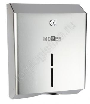 Диспенсер для бумажных полотенец глянцевый Nofer 04010.B - Торг-Логистика