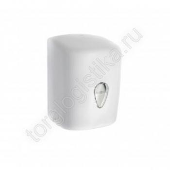 Диспенсер для бумажных полотенец Wick пластмассовый белый - Торг-Логистика