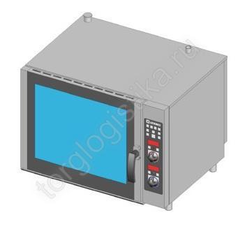 Печь пароконвекционная газовая TECNOINOX GFM06D - Торг-Логистика