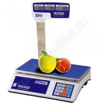 Весы МТ 6 МГЖА (1/2; 340х230) "Базар 2" - Торг-Логистика