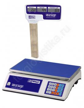 Весы МТ 15 МГЖА (2/5; 340х230) "Базар 2" - Торг-Логистика
