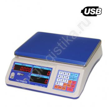 Весы МТ 30 МДА (5/10; 230х320) "Гастроном + USB" - Торг-Логистика