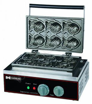 Вафельница HURAKAN HKN-GES6F - Торг-Логистика