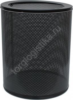 Корзина для бумаг из перфорированной оцинкованной стали с полимерным покрытием К250 низ перф - Торг-Логистика