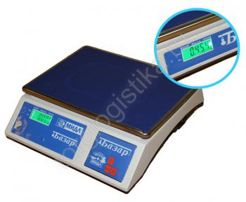 Весы МТ 6 В1ЖА (1/2; 340х230) "Базар 2" - Торг-Логистика