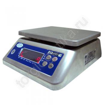 Весы МТ 15 ВДА (2/5; 225х185; нерж.) "Батискаф" - Торг-Логистика