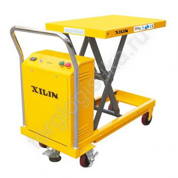 Стол подъёмный передвижной XILIN г/п 300 кг 300-900 мм DP30 электрический - Торг-Логистика
