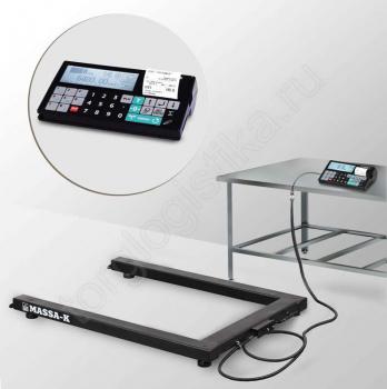 Весы паллетные с печатью чеков 4D-U-1_RC - Торг-Логистика