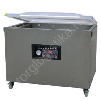 Напольная однокамерная вакуум-упаковочная машина DZ-1100/2L (нерж.) - Торг-Логистика
