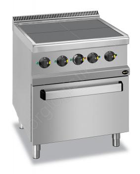 Плита 4 конфор.700 сер. Apach APRE-77QFEK - Торг-Логистика