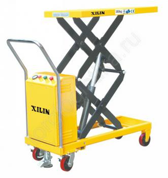 Стол подъёмный передвижной XILIN г/п 350 кг 405-1320 мм DPS35 электрический - Торг-Логистика