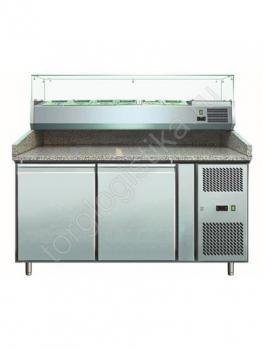 Холодильник-рабочий стол для пиццы GASTRORAG PZ 2600 TN/VRX 1500/380 - Торг-Логистика