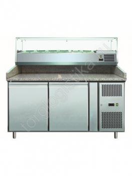 Холодильник-рабочий стол для пиццы GASTRORAG PZ 2600 TN/VRX 1500/380 - Торг-Логистика