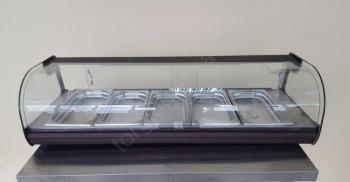 Тепловая витрина Carboma ВТ-1,5 (под 7 гастроемкостей) - Торг-Логистика