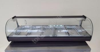 Тепловая витрина Carboma ВТ-1,5 (под 7 гастроемкостей) - Торг-Логистика