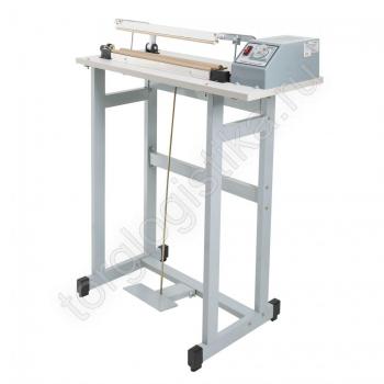 Запайщик пакетов напольный SF-B600 Pro (транс-р справа) 0.75кВт, 3мм - Торг-Логистика