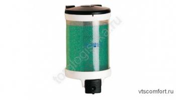 Диспенсер для мыла Basic пластиковый круглый 2000 мл. 03019.W - Торг-Логистика