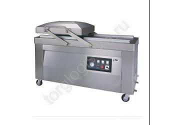 Напольная 2-х камерная вакуум - упаковочная машина DZ-610/2SA (380В, нерж.) - Торг-Логистика