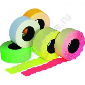 Этикет-лента МНК (прямоугольная) 21,5х12 жёлтая - Торг-Логистика