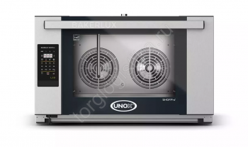 Печь конвекционная Unox BAKERLUX SHOP.Pro XEFR-04EU-ELDV - Купить пароконвектомат, морозильные витрины, тестомес для пекарни - Торг-Логистика