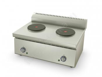 Электроплита ATESY Таверна-2005 (2-конфорочная, l=600 мм) - Торг-Логистика