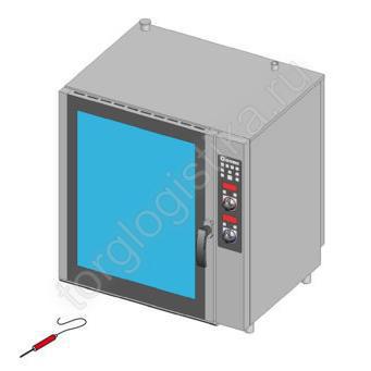 Печь пароконвекционная газовая TECNOINOX GFM10DS - Торг-Логистика