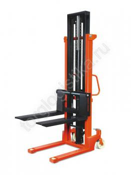 Штабелер ручной гидравлический с раздвижными вилами TOR 320-870 мм CTY-EH 1.5TX2.5M - Торг-Логистика