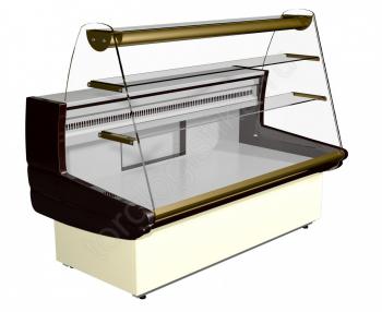 Витрина холодильная ВХСд-1,2 Полюс ЭКО (кондитерская) - Торг-Логистика