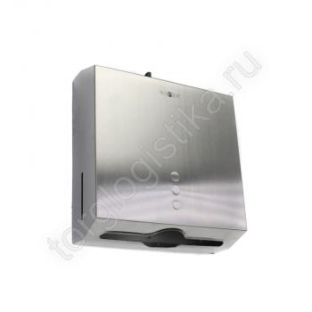 Диспенер для бумажных полотенец Nofer из нержавеющей стали глянцевой 04006.В - Торг-Логистика