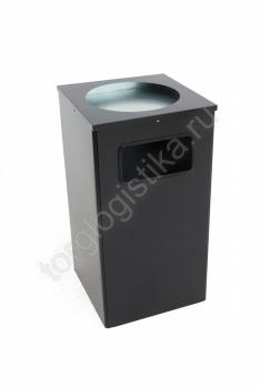 Мобильная уличная урна Квадро-13 - Торг-Логистика