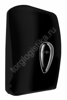 Диспенсер для бумажных полотенец узкий черный Nofer 05118.N - Торг-Логистика