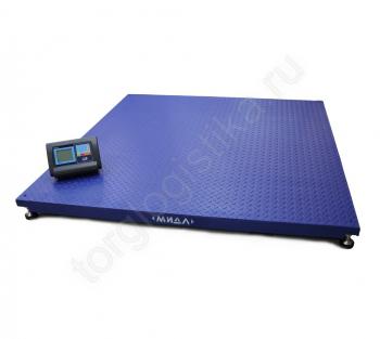Весы с платформой 1200 х 1500 мм «ЦИКЛОП» на 4-х тензодатчиках - Торг-Логистика