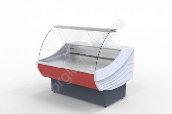 Витрина "Волна" низкотемпературная ВНУП1-0,32ТУ/В-1,9 - Торг-Логистика