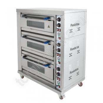 Печь хлебопекарная электрическая ярусная HEO-33 Foodatlas - Торг-Логистика
