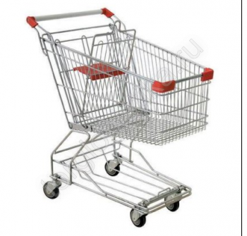 Тележка покупательская ET 100L (детское сиденье) - Торг-Логистика