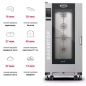 ��������������� Unox BAKERTOP MIND.Maps One XEBL-16EU-E1RS - ������ ���������������, ����������� �������, �������� ��� ������� - ����-���������